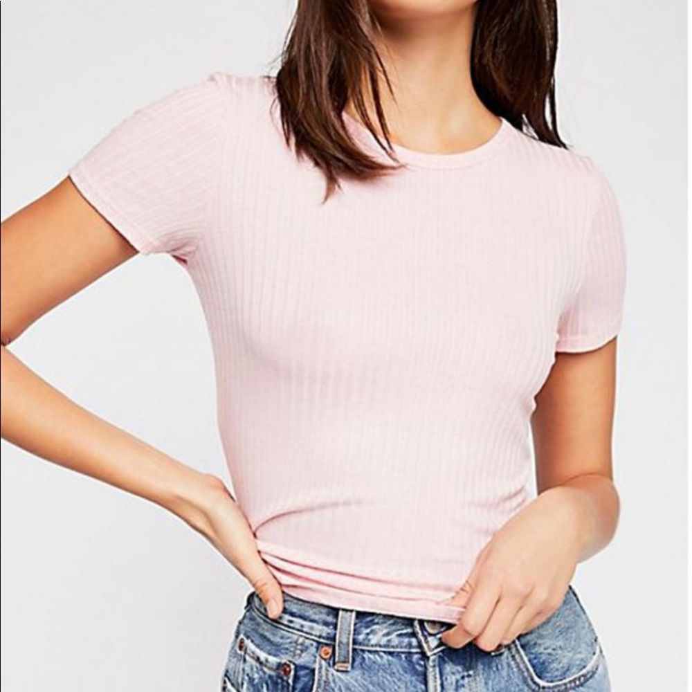 Free People Baby Rib tee